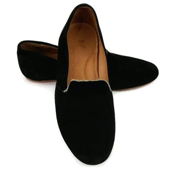 black suede moccasins womens